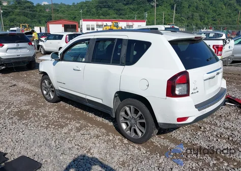 2016 Jeep Compass High Altitude Edition from USA, damaged, VIN 1C4NJDEB4GD751190